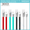 TPU flach Rhombic Design Lade Micro USB Cord Daten Sync Lightning Kabel für iPhone Android Phone